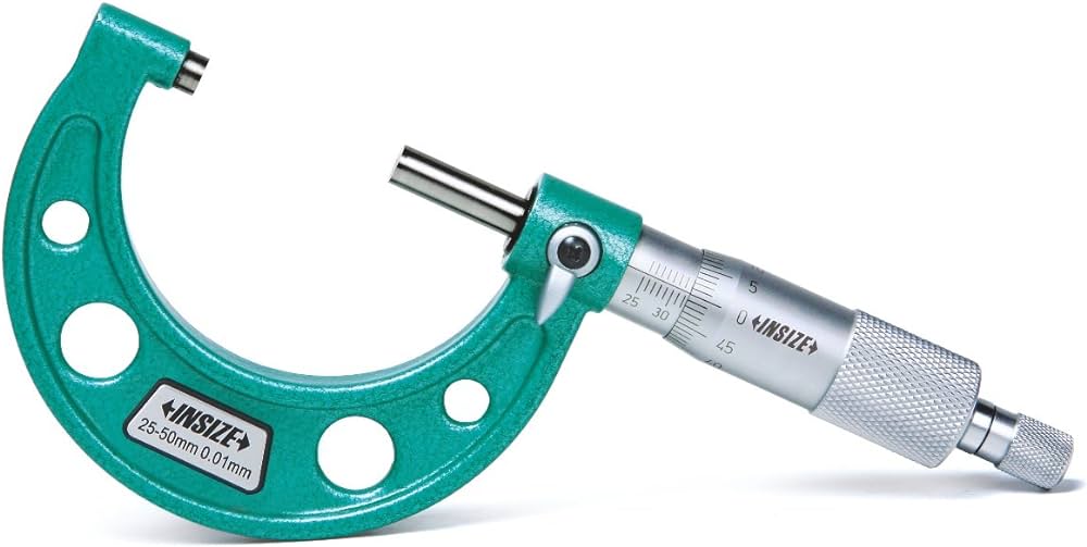 ميكروميتر عاده من 25 - 50 مم دقه 0.01 مم انسايز