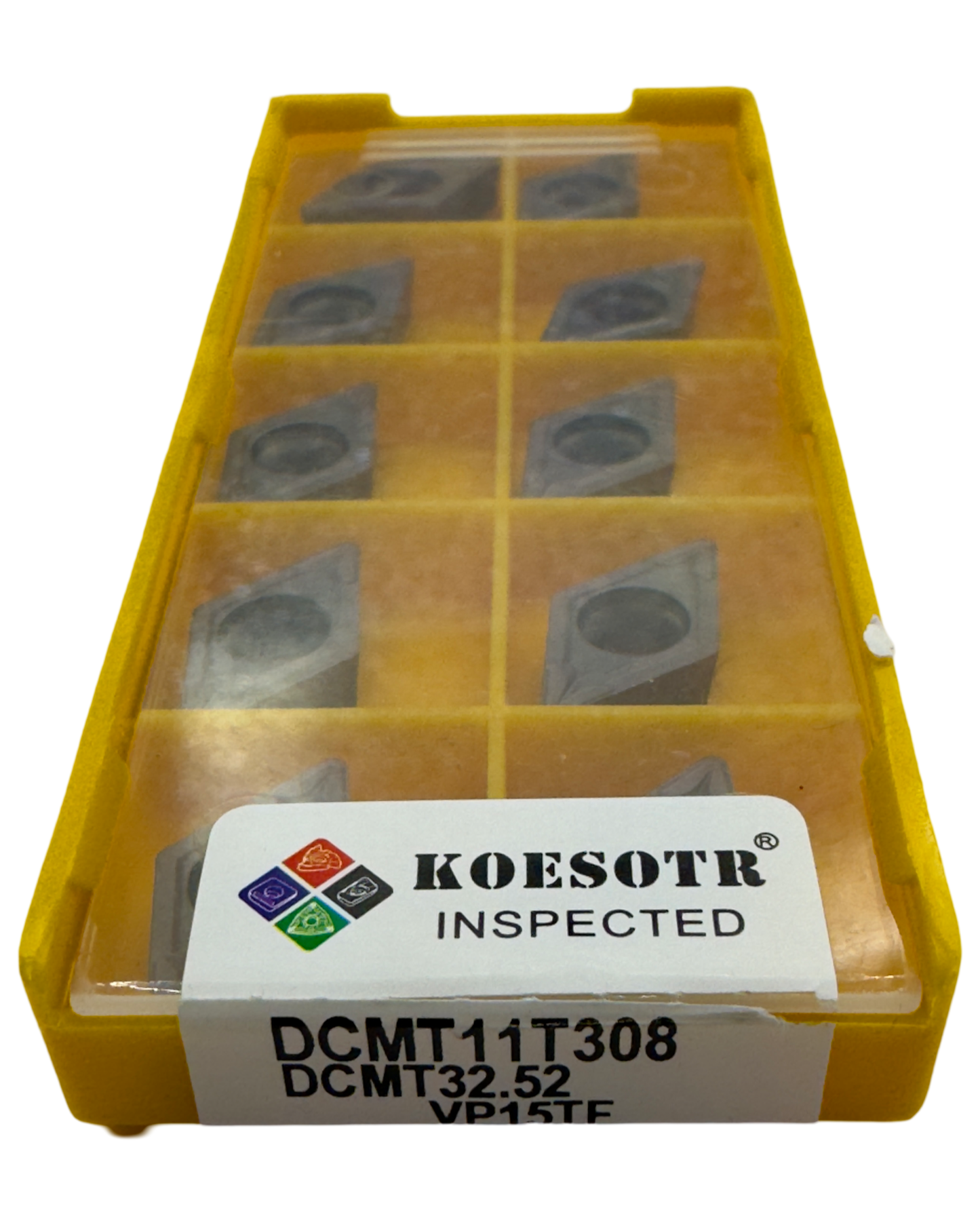 فص فيديا سامبوكسة 11مم (علبة) DCMT11T308