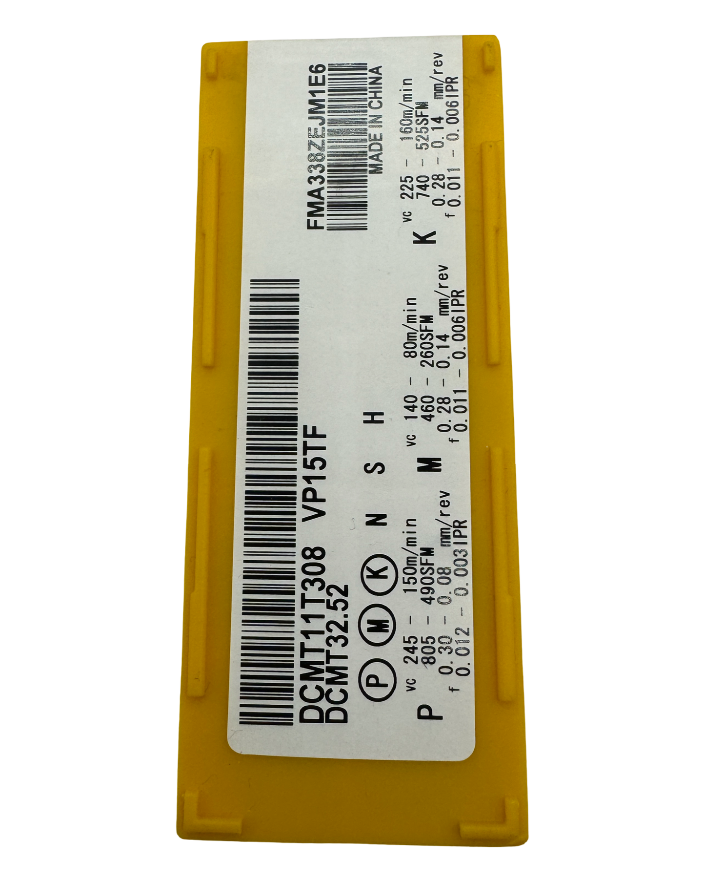 فص فيديا سامبوكسة 11مم (علبة) DCMT11T308