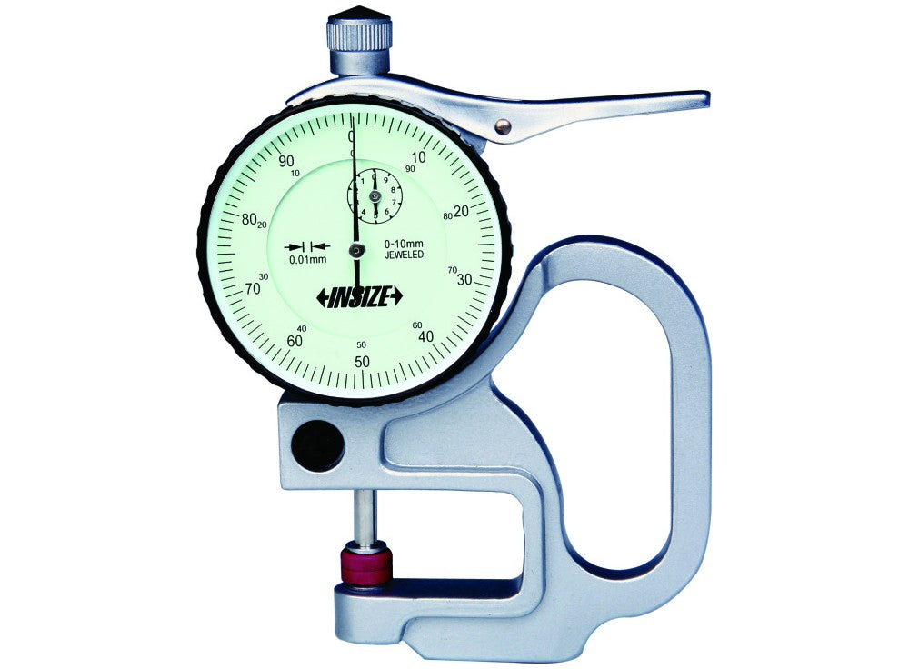 جهاز قياس سمك من 1 - 10 مم بالساعه دقه 0.01 مم انسايز