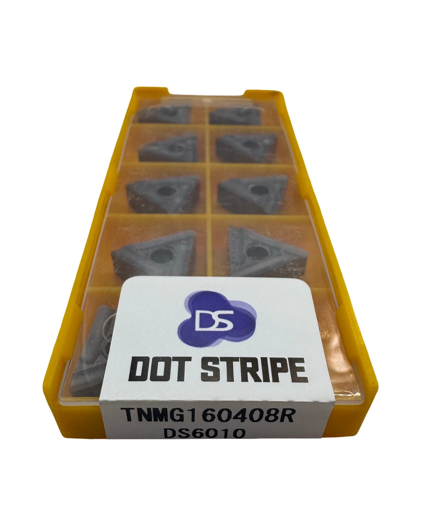 فص فيديا تركيب مثلث 16مم يعمل عالوجهين (علبة) TNMG160408R-DS6010