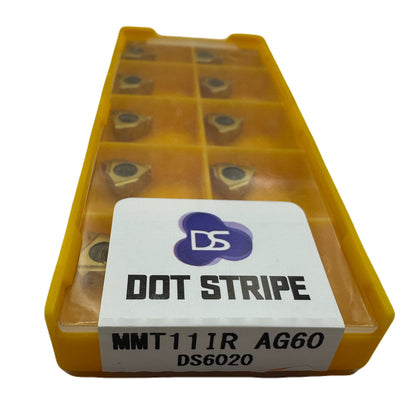 فص فيديا قلاووظ 11مم داخلى خطوات 0.5مم حتى 1.5مم (علبة) MMT11IR AG60 DS6020